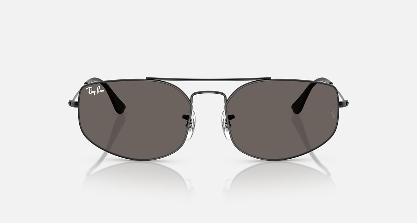 Ray-Ban Sunglasses Unisex Explorer V - Black Frame Grey Lenses 60-17