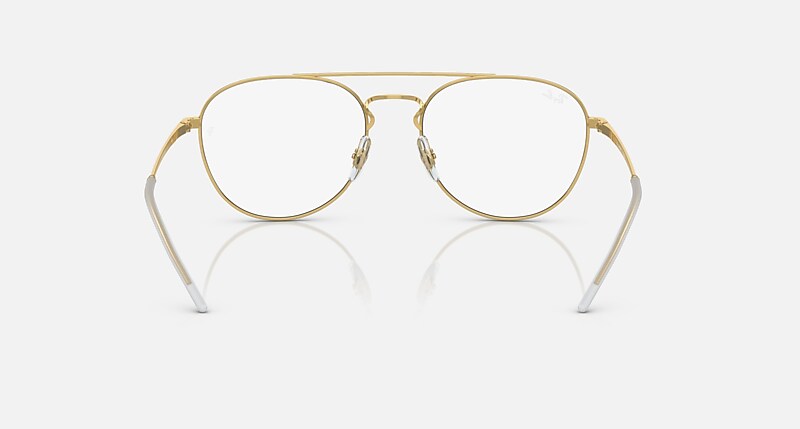 RB3589 TRANSITIONS® Sunglasses in Black On Gold and Clear/Blue 