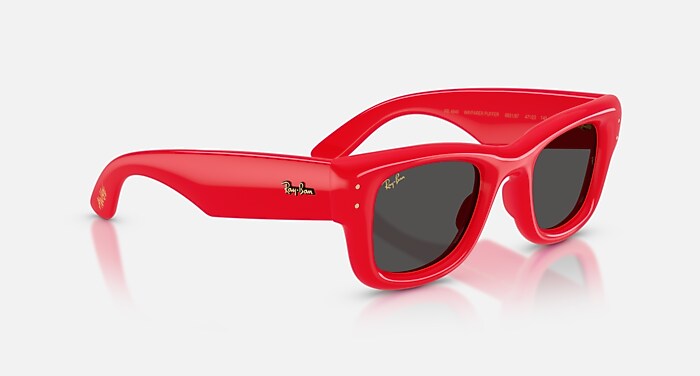 Ray Ban サングラス　レッド、オレンジ色 楽天市場】レイバン オレンジ ミラーの通販