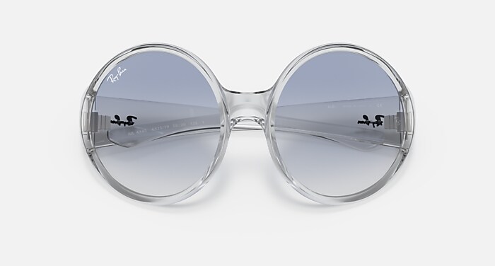 Ray Ban 4345 Oversized Sunglasses Ray-Ban Unisex RB4345 710/13 Havana Tortoise Gradient  main image 3