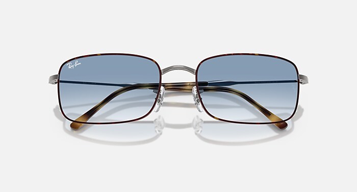 Ray-Ban Sunglasses Unisex Rb3746 - Arista Gold Frame Green Lenses 59-20