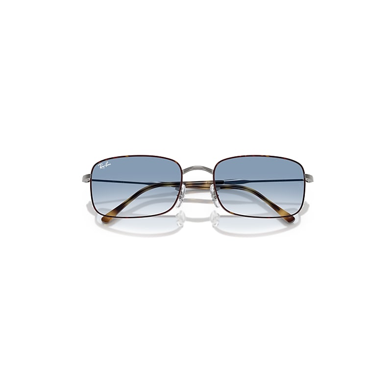 Ray-Ban Rb3746 Sunglasses Gunmetal Frame Blue Lenses 56-20