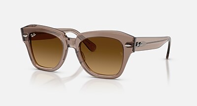 STATE STREET Sunglasses in Black and Grey - RB2186 | Ray-Ban® US