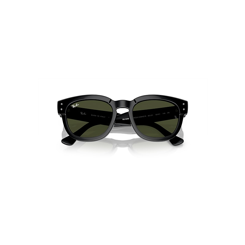 MEGA HAWKEYE Sunglasses in Black and Green - RB0298SF | Ray-Ban® US