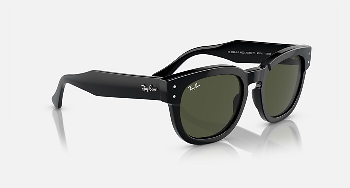 レイバン公式ストア】 Ray-Ban® MEGA HAWKEYE サングラス | ブラック X 