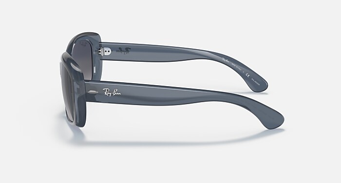 JACKIE OHH TRANSPARENT Sunglasses in Transparent Blue and  display picture 1