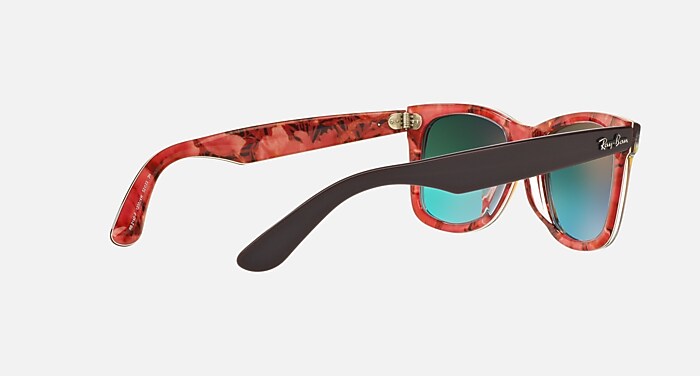 ORIGINAL WAYFARER FLORAL Sunglasses in Pink and Orange