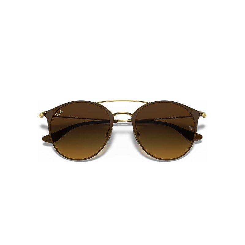 RB3546 Sunglasses in Brown and Brown Gradient - RB3546 | Ray  display picture 1
