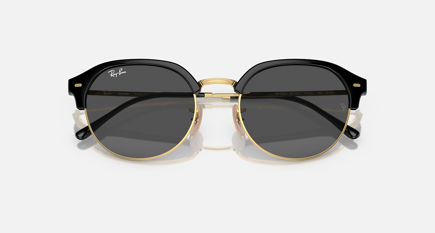 Rb4429 Transitions Gold Frame Clear Grey