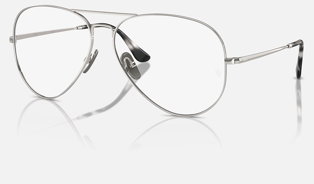 レイバン公式ストア】 Ray-Ban® AVIATOR TITANIUM OPTICS メガネ