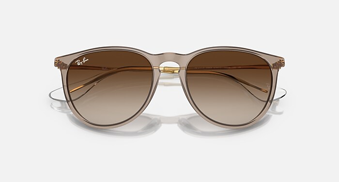Ray-Ban Erika Classic Brown Sunglasses Ray-Ban Erika Classic M (54 - 18) with Brown lenses and  main image 2