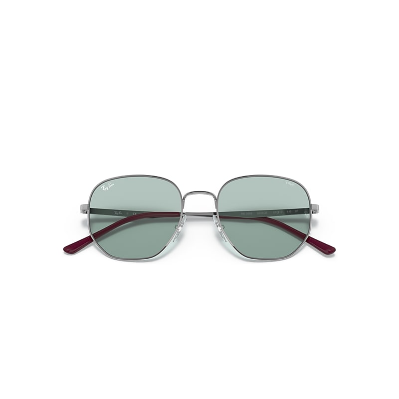 RB3682 EVOLVE Sunglasses in Gunmetal and Photochromic Green
