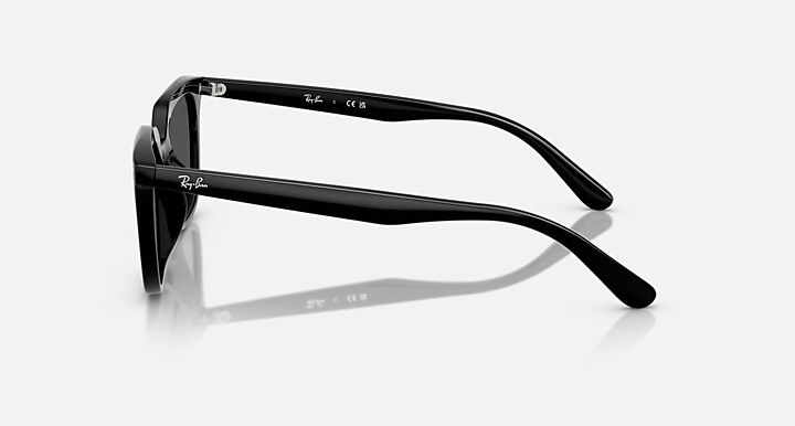 Ray-Ban Sunglasses Unisex Rb4439d - Black Frame Grey Lenses 54-21
