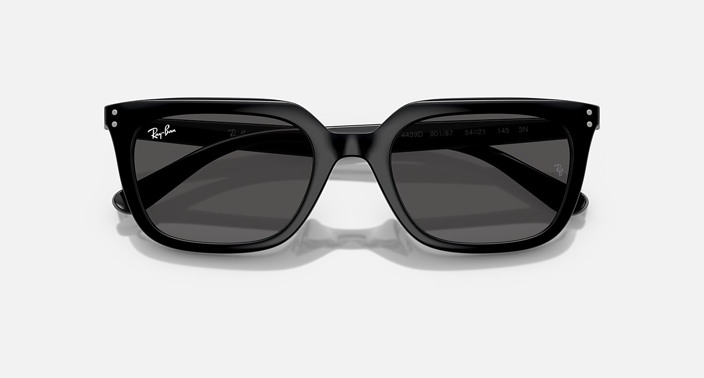 Ray-Ban Sunglasses Unisex Rb4439d - Black Frame Grey Lenses 54-21