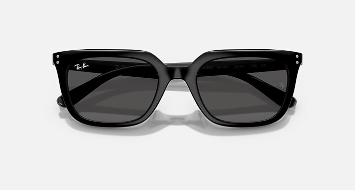 Ray-Ban Sunglasses Unisex Rb4439d - Black Frame Grey Lenses 54-21