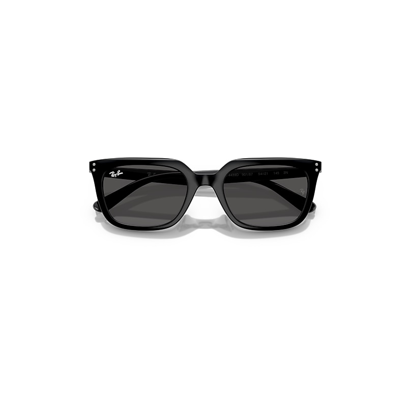 Ray Ban Rb4439d Sunglasses Black Frame Grey Lenses 54-21 In Black