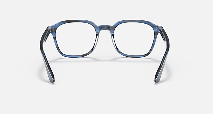 RB5390 OPTICS Eyeglasses with Striped Blue Frame - RB5390F | Ray-Ban®
