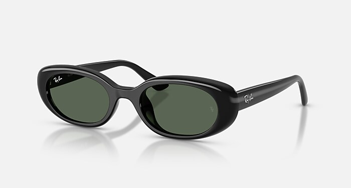 RB4441D BIO-BASED Sunglasses in Black and Dark Green  display picture 3