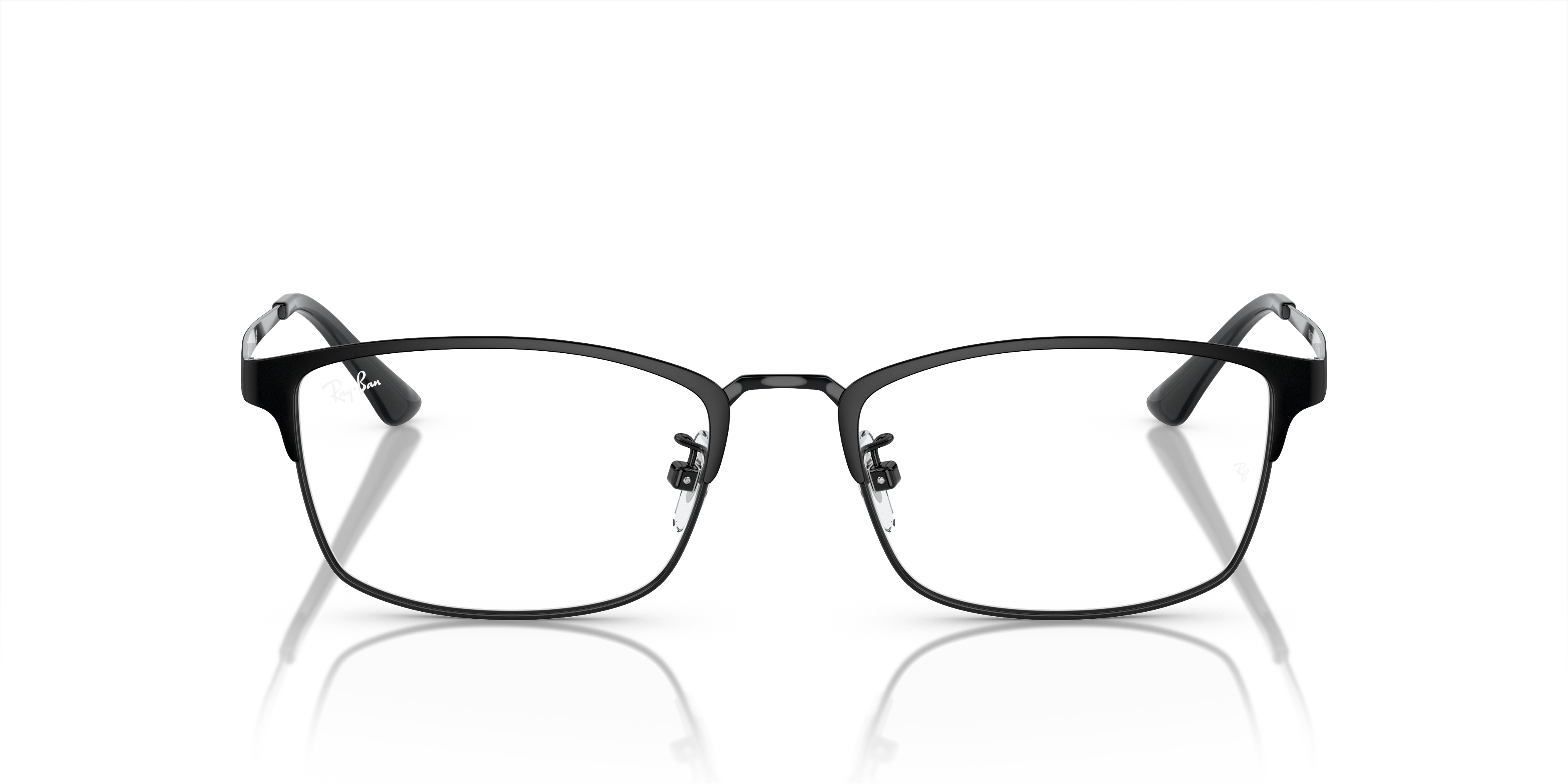 レイバン RB8772D メガネ ブラック メタルフレーム スクエア ITFX6WVIGEZY レイバン公式ストア Ray-Ban® RB8772D OPTICS TITANIUM メガネ