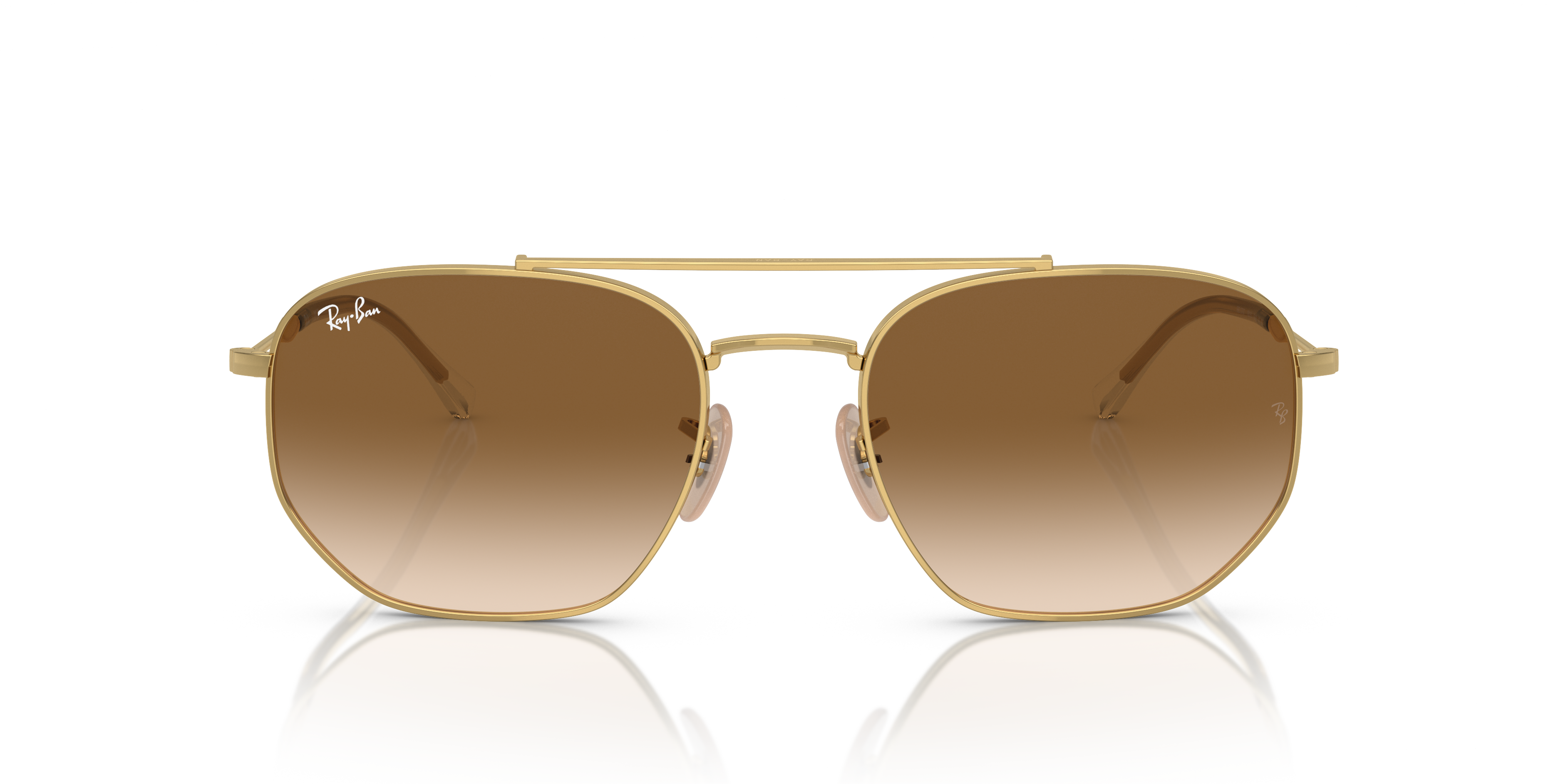 RB3707 サングラス RB3707 Sunglasses in Arista Gold and Brown - RB3707 | Ray
