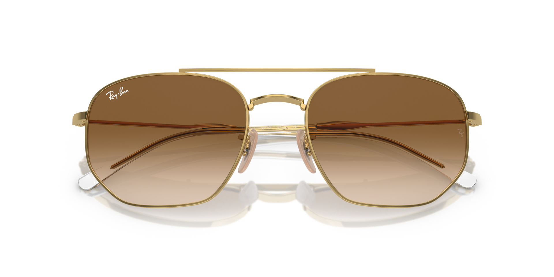 RB3707 Sunglasses in Arista Gold and Brown - RB3707 | Ray 