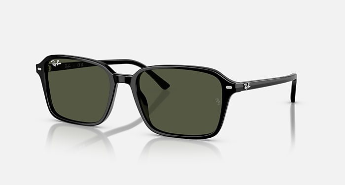 RAIMOND Sunglasses in Black and G-15 Green RB2231 Ray-Ban® AU