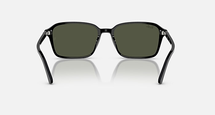 Ray-Ban Sunglasses Unisex Raimond - Black Frame Green Lenses 56-18