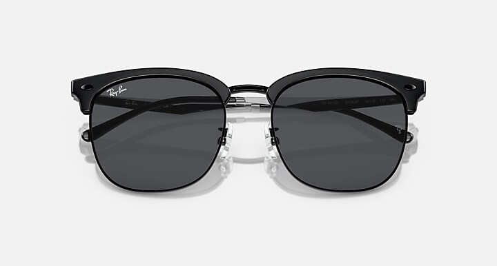 Ray-Ban Sunglasses Unisex Rb4418d - Black Frame Grey Lenses 56-19