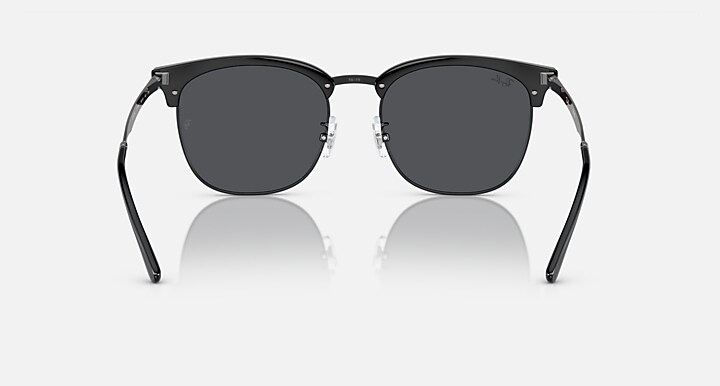 Ray-Ban Sunglasses Unisex Rb4418d - Black Frame Grey Lenses 56-19