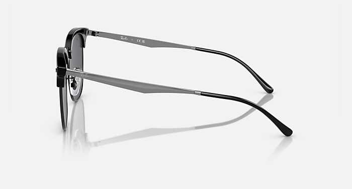 Ray-Ban Sunglasses Unisex Rb4418d - Black Frame Grey Lenses 56-19