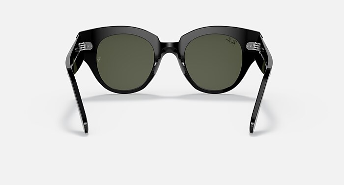Ray Ban Roundabout sunglasses black with green lenses s-l400.jpg main image 2