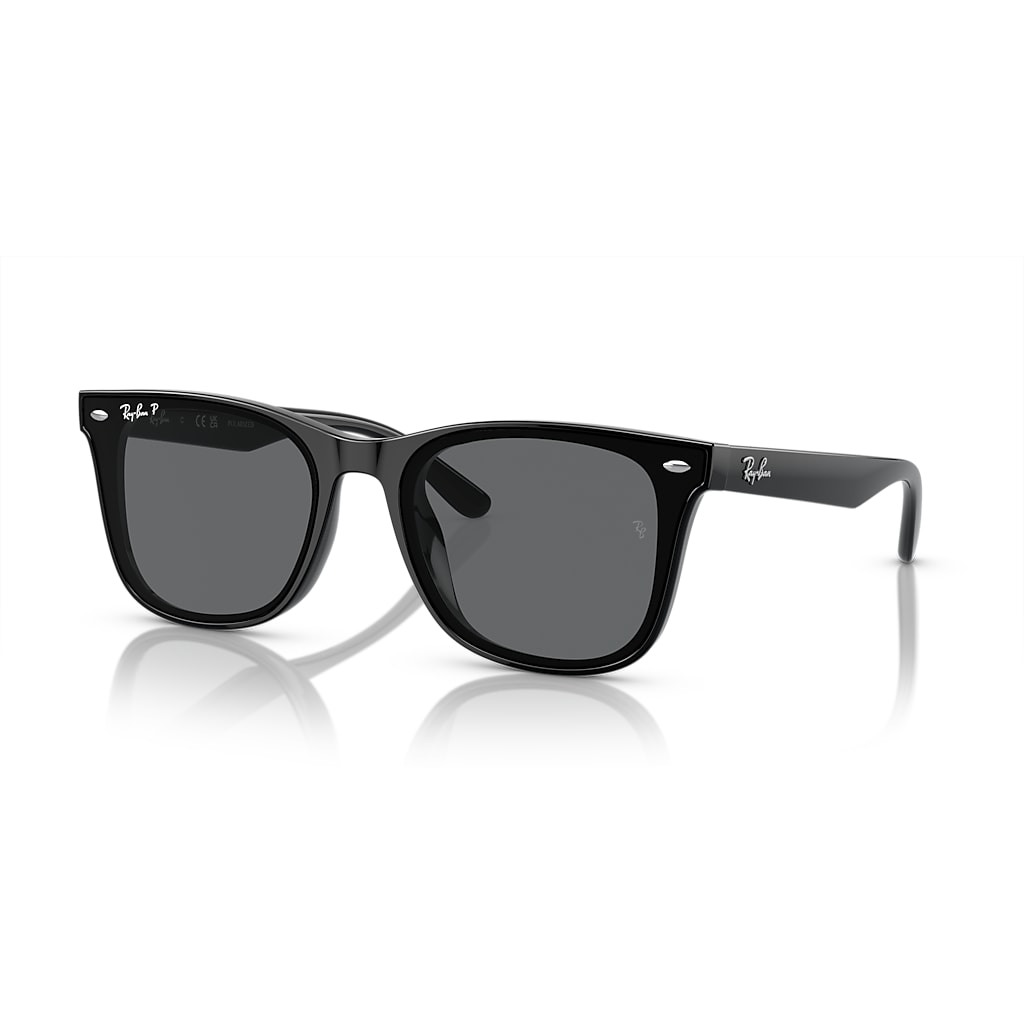 小物 Ray-Ban RB4391D TRANSPARENT GREY RB4458D Sunglasses in Transparent Grey and Dark Brown