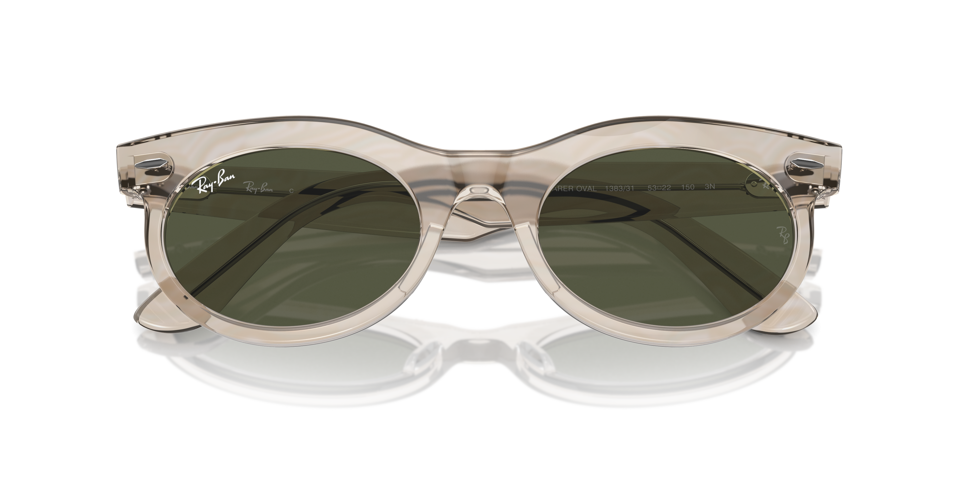 小物 Ray-Ban WAYFARER OVAL CHANGE TRANSITIONS WAYFARER OVAL CHANGE Sunglasses in Photo Waves Grey and