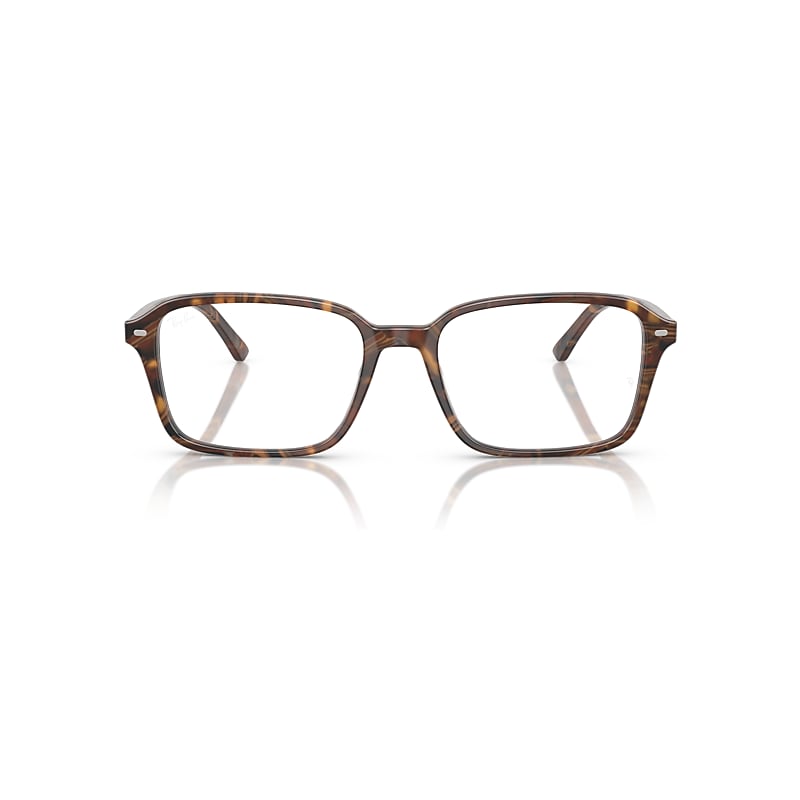 Ray Ban Raimond Optics  Transparent Fantasy Braun/gelb Fassung Klar Glas Polarisiert 56-18 In Transparent Fantasy Brown&#47yellow