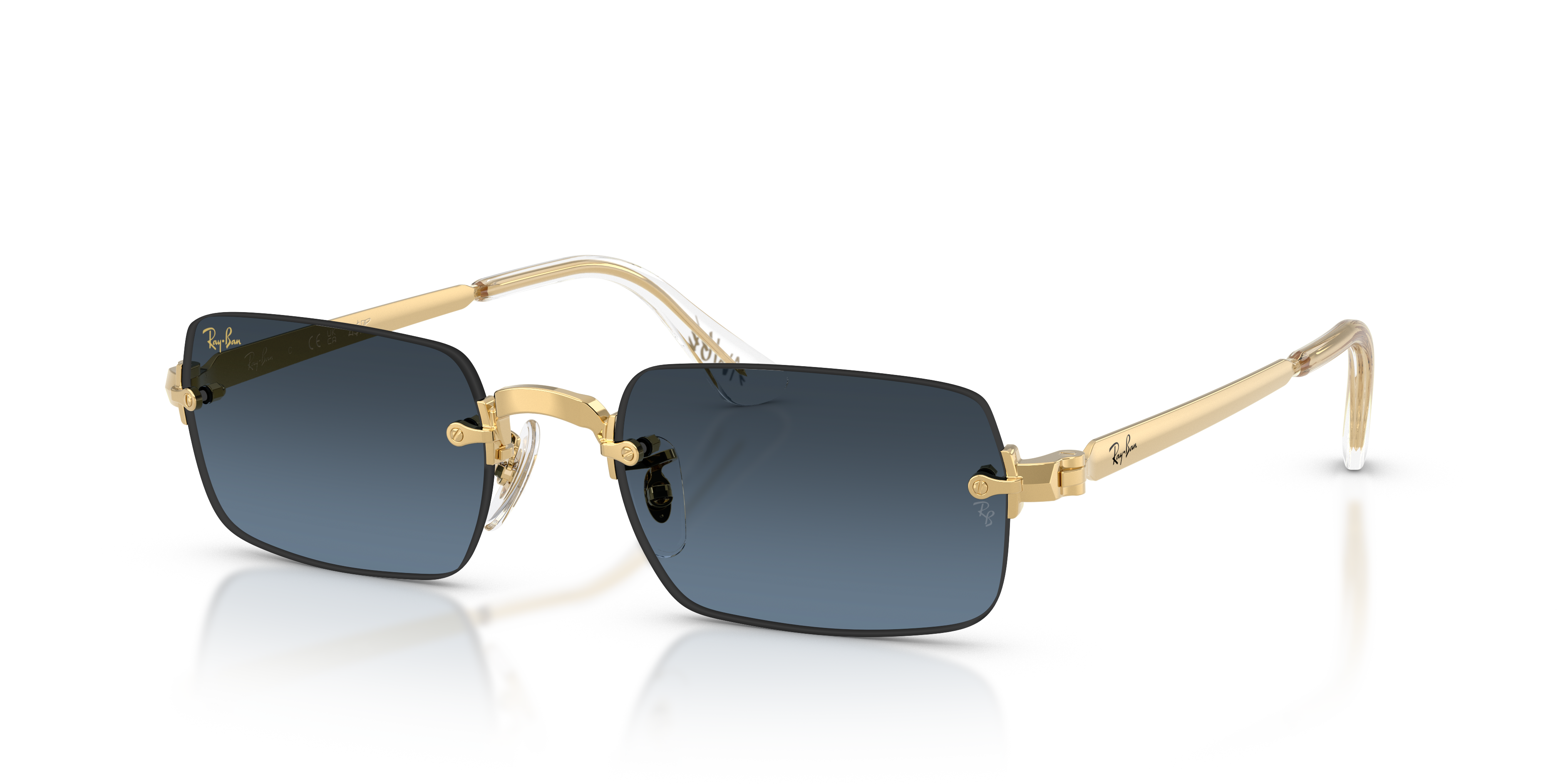 RB3928 BY A$AP ROCKY Sunglasses in Arista Gold and Blue Gradient