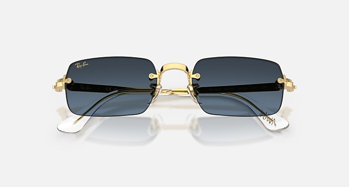 RB3928 BY A$AP ROCKY Sunglasses in Arista Gold and Blue Gradient