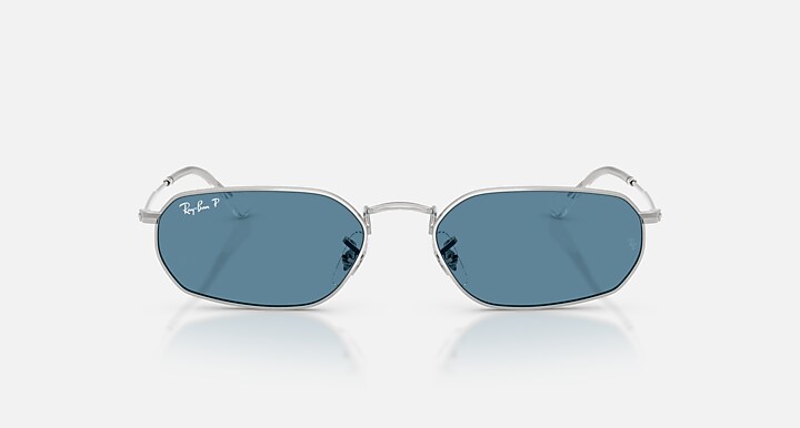 Ray-Ban Sunglasses Unisex Rb3947ch Chromance - Silver Frame Blue Lenses 54-18 Polarized