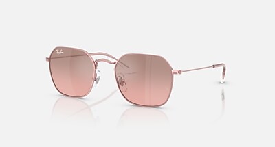 RB9594S KIDS Sunglasses in Rose Gold and Clear & Dark Violet