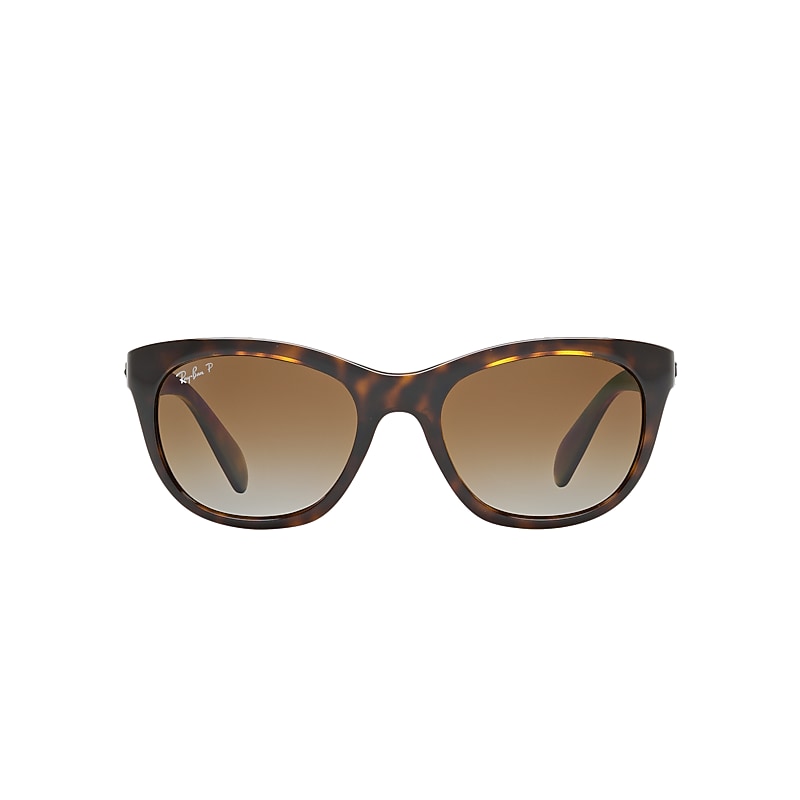 Ray-Ban Rb4216 Sunglasses Tortoise Frame Brown Lenses Polarized 56-20