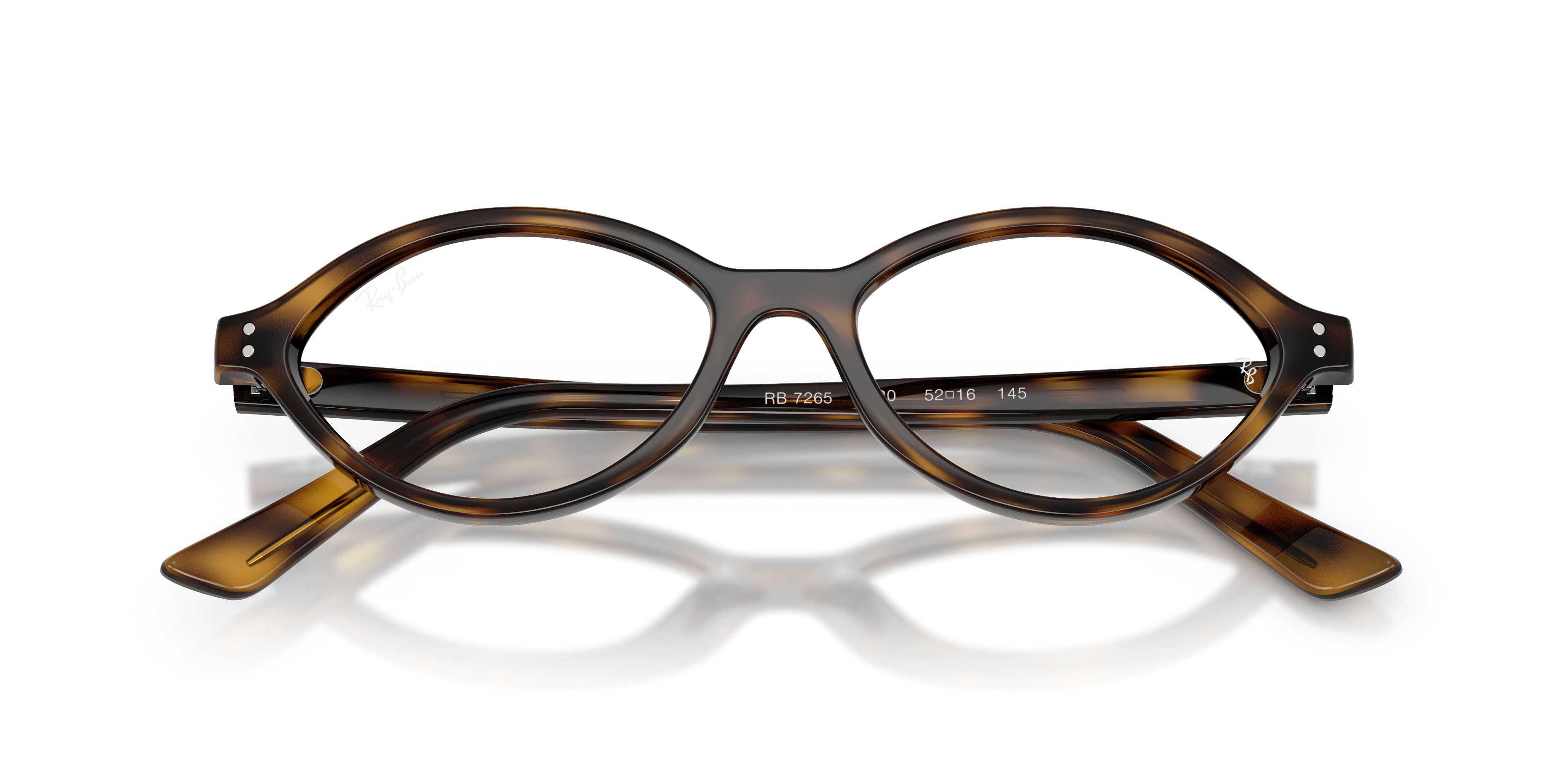 Ray-Ban Romy Optics Bio-based Eyeglasses Havana Frame Clear Lenses Polarized 54-16 176$