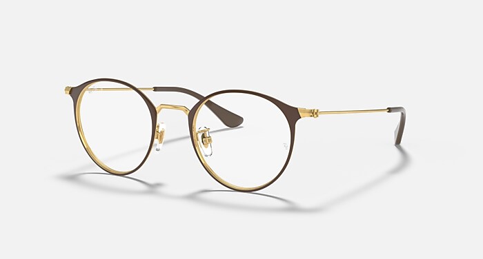 レイバン公式ストア】 Ray-Ban® RB6378 OPTICS メガネ | ゴールド上に 