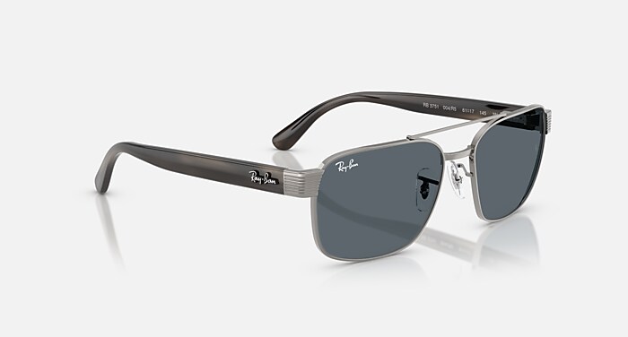 RB3751 Sunglasses in Gunmetal and Blue - RB3751 | Ray-Ban® 