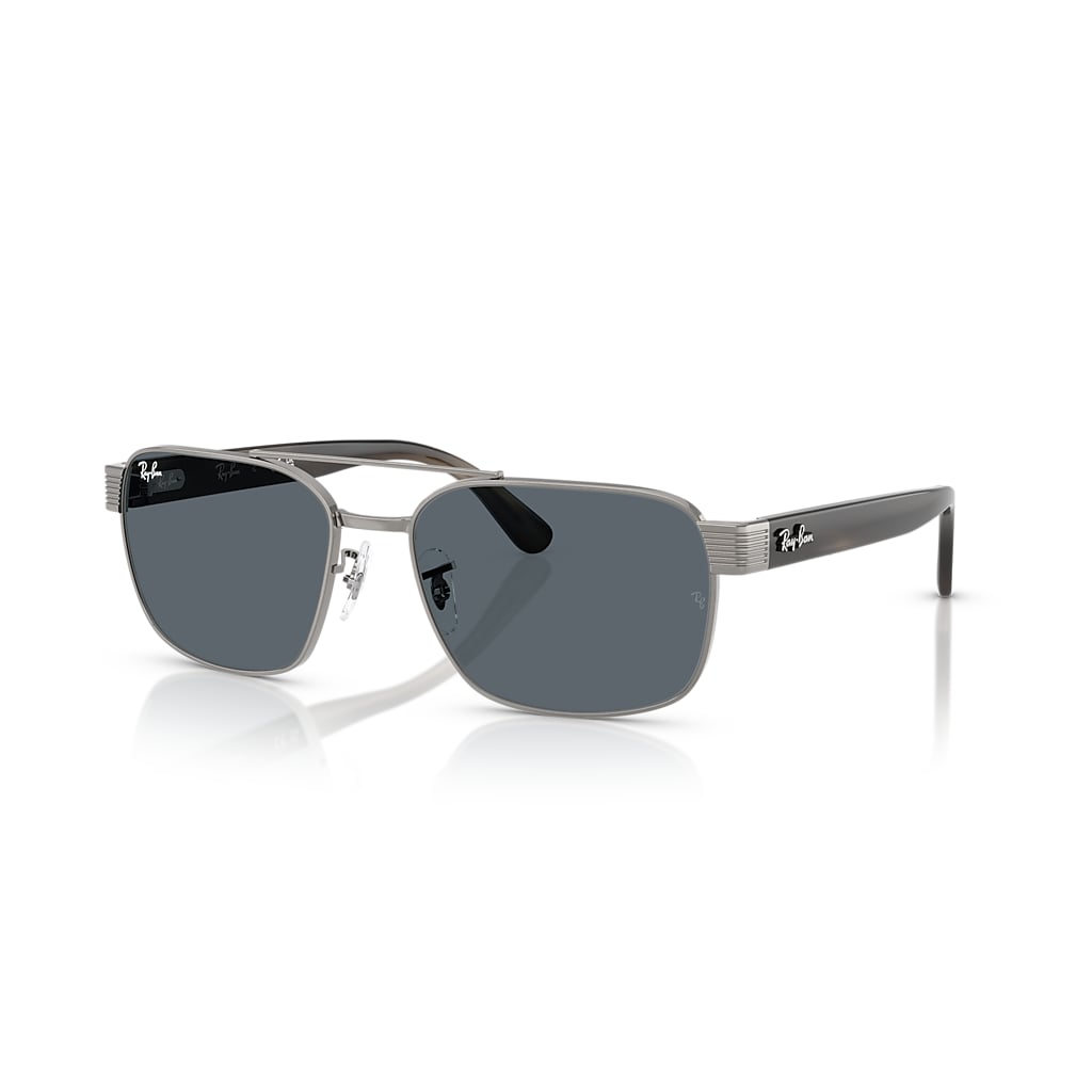 [レイバン] サングラス 0RB3751 GUNL 58 RB3751 Sunglasses in Gunmetal and Blue - RB3751 | Ray-Ban® CA