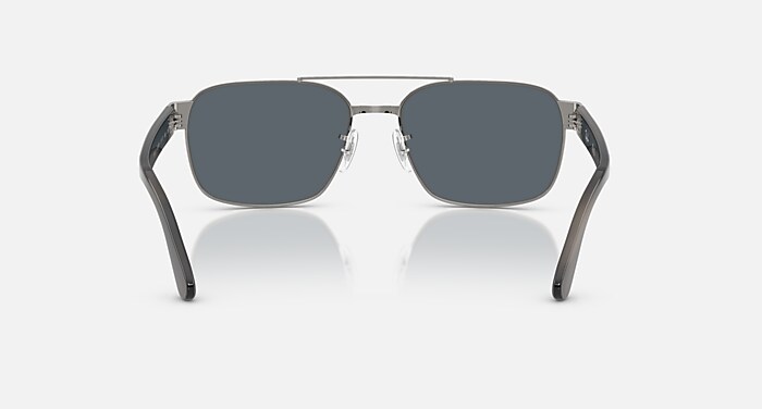 Ray-Ban Sunglasses Unisex Rb3751 - Havana Grey Frame Blue Lenses 61-17