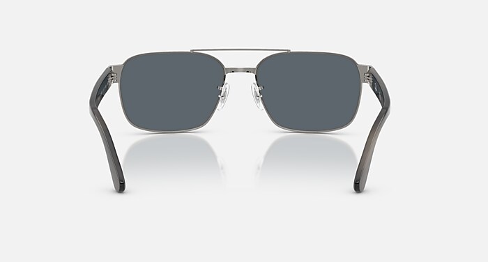 [レイバン] サングラス 0RB3751 GUNL 58 RB3751 Sunglasses in Gunmetal and Blue - RB3751 | Ray-Ban® CA