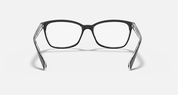 Ray-Ban Eyeglasses Woman Rb5362 Optics Prescription - Tortoise Frame Clear Lenses 54-17