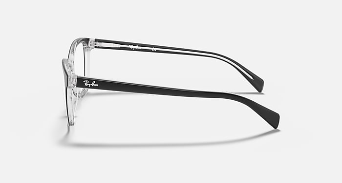 Ray-Ban Eyeglasses Woman Rb5362 Optics Prescription - Tortoise Frame Clear Lenses 54-17