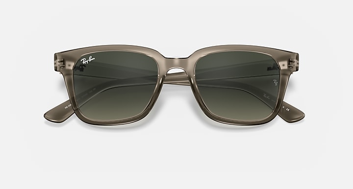 Ray-Ban Sunglasses Unisex Rb4323 - Transparent Grey Frame Grey Lenses 51-20