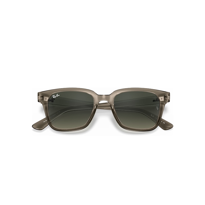 Ray-Ban Rb4323 Sunglasses Transparent Grey Frame Grey Lenses 51-20
