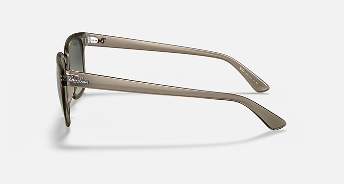 Ray-Ban Sunglasses Unisex Rb4323 - Transparent Grey Frame Grey Lenses 51-20